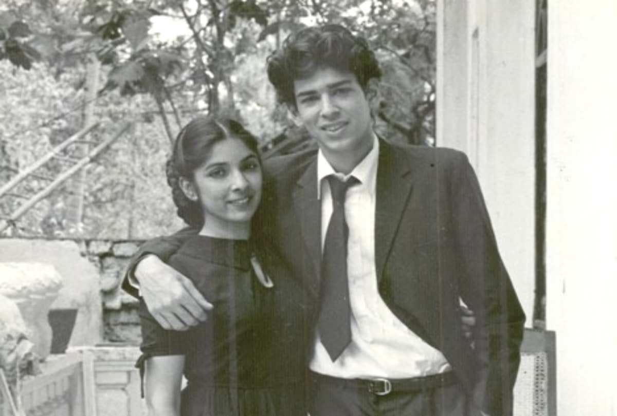 neena gupta share photo with her film trikal costar nikhil bhagat