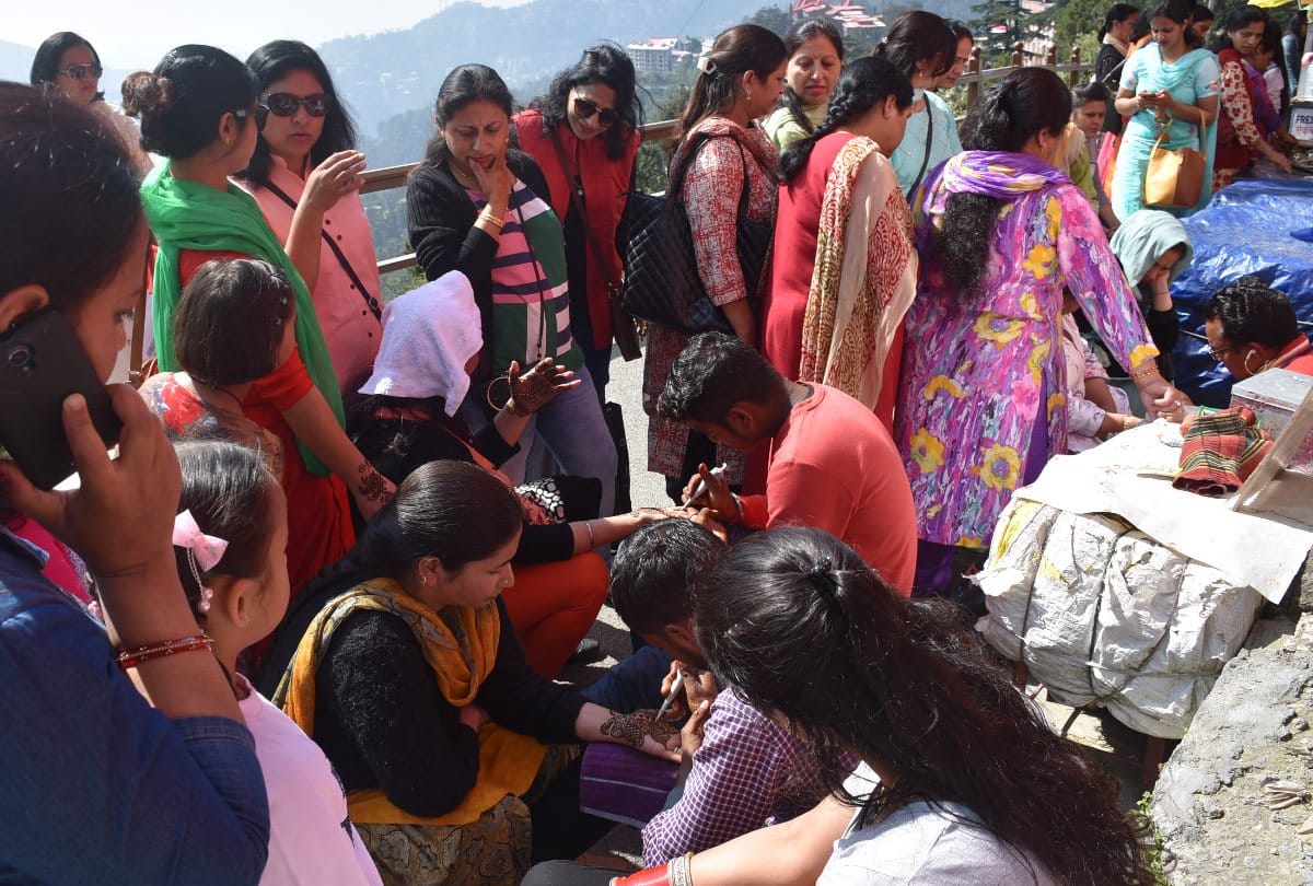 karwa chauth 2019 shubh muhurat pooja on ridge maidan shimla himachal pradesh