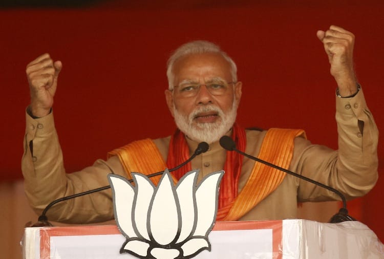 haryana assembly elections 2019, PM Modi Haryanvi style in rally