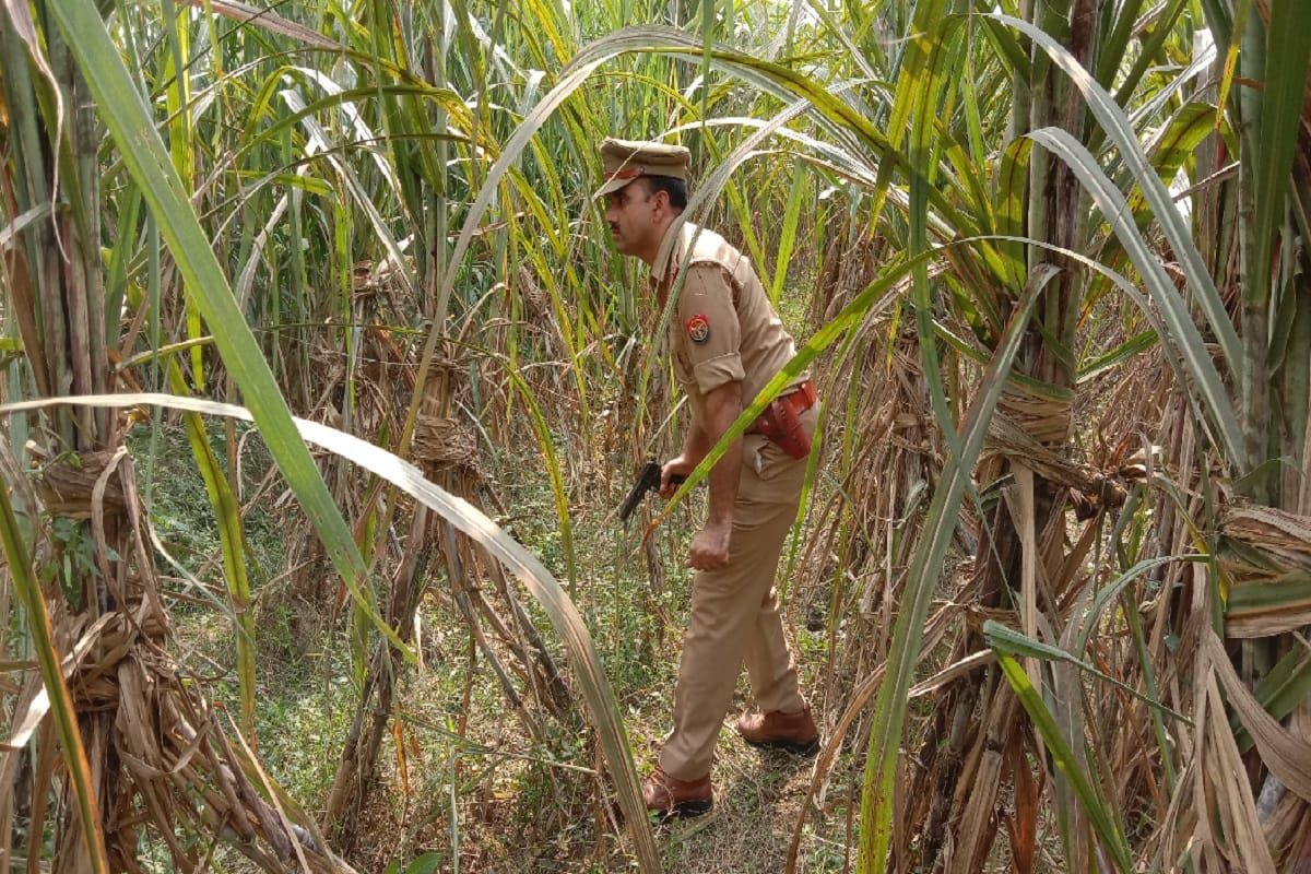 A accused arrested in encounter by police at Muzaffarnagar district of Uttar Pradesh