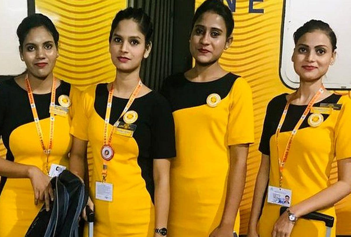 Tejas Express train hostess are worried about taking their selfie and video by passengers