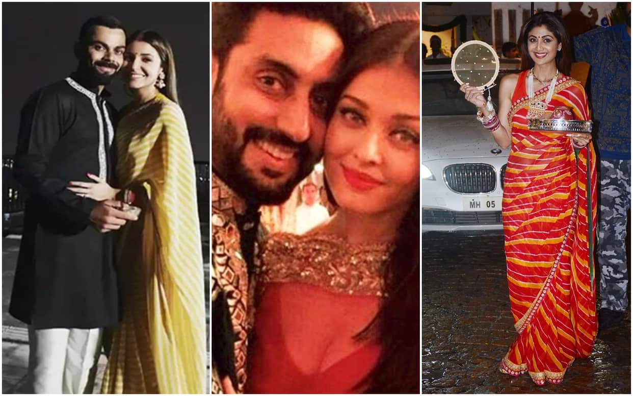 Throwback Thursday Aishwarya Rai Bachchan to kareena kapoor khan Karwa Chauth Pictures