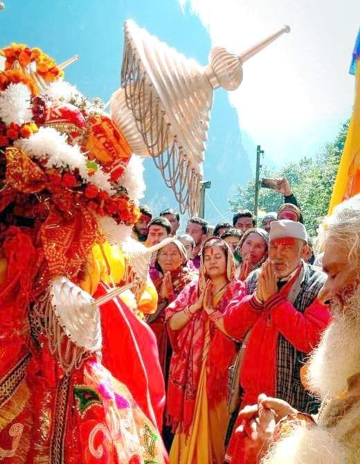 City of Joshimath echoed with mother Anasuya's cheers