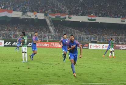FIFA world cup qualifier Adil Khan scored goal when father was in hospital and having heart surgery