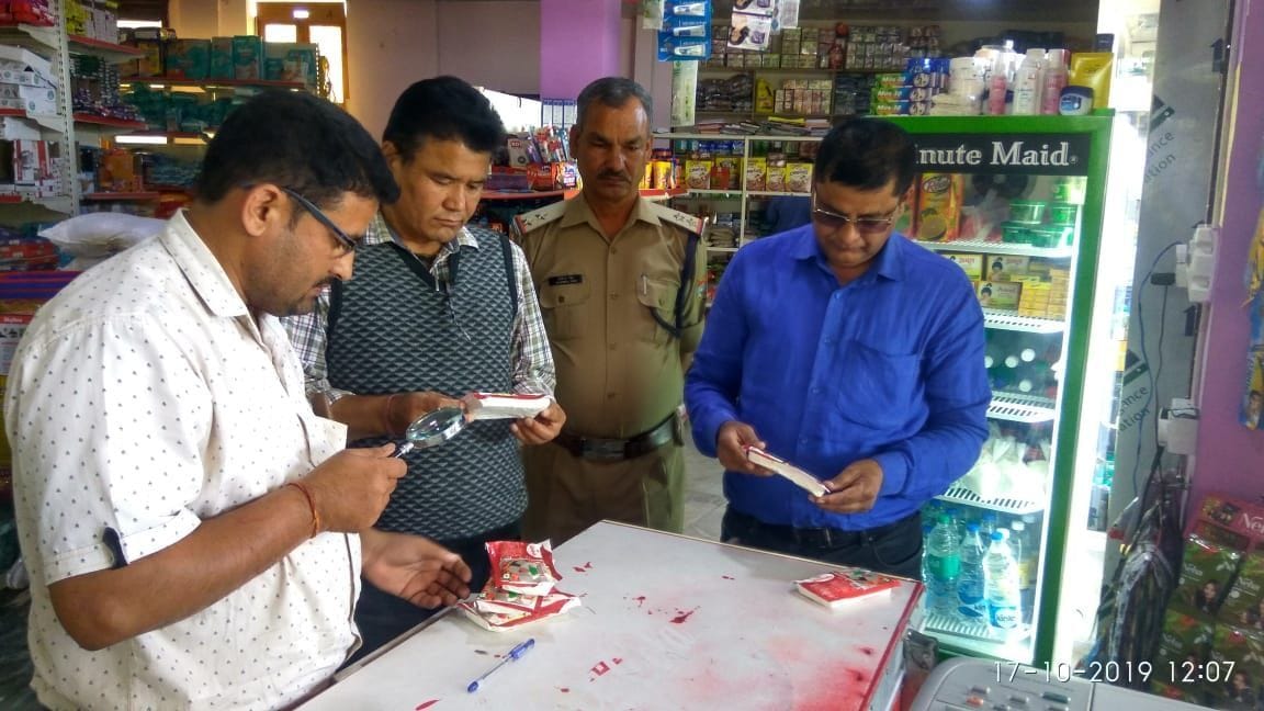 20 kg of stale sweets from shops in Garuda