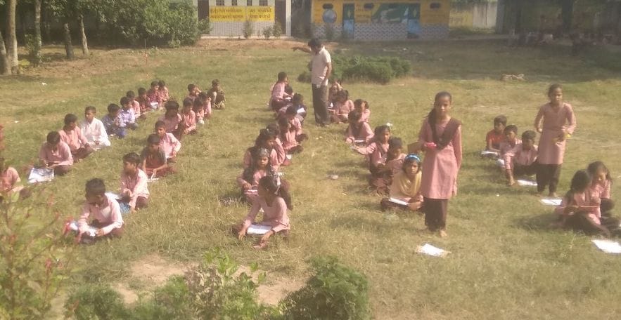 Half-yearly examination started amidst the chaos