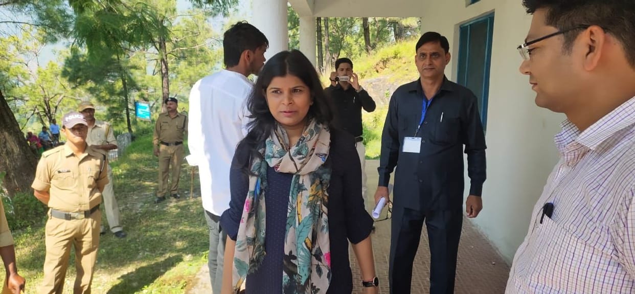 dm checked polling centres