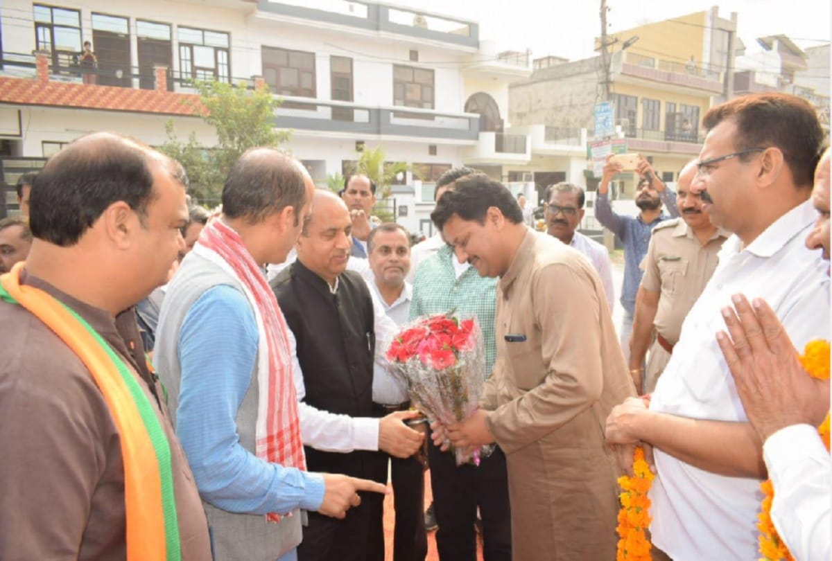cm jairam thakur statement during public rally in haryana