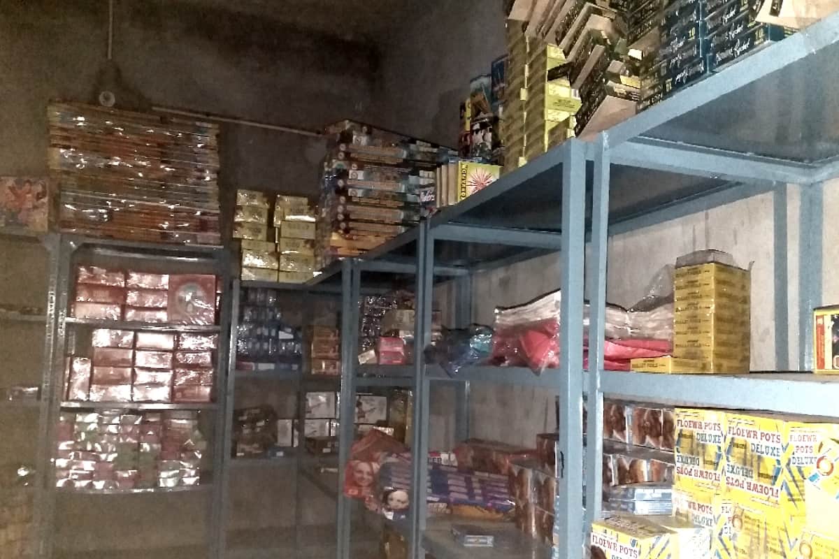 Crores of rupees Fireworks stored in Police stations in Meerut, challenge for Police