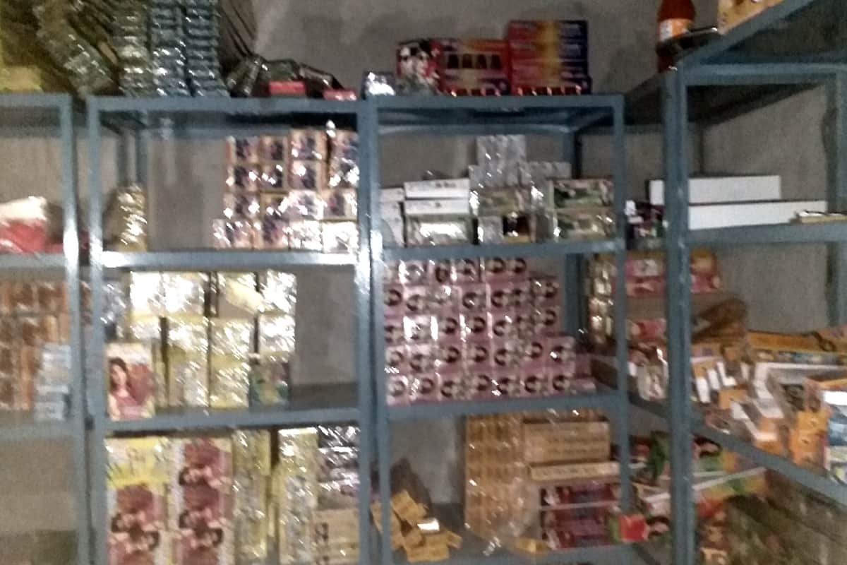 Crores of rupees Fireworks stored in Police stations in Meerut, challenge for Police