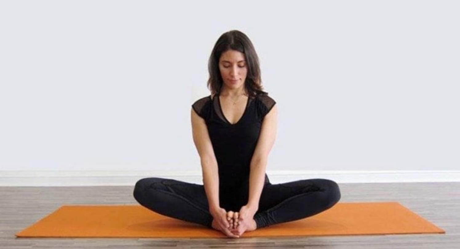 baddha konasana is helpful in menstruation problem