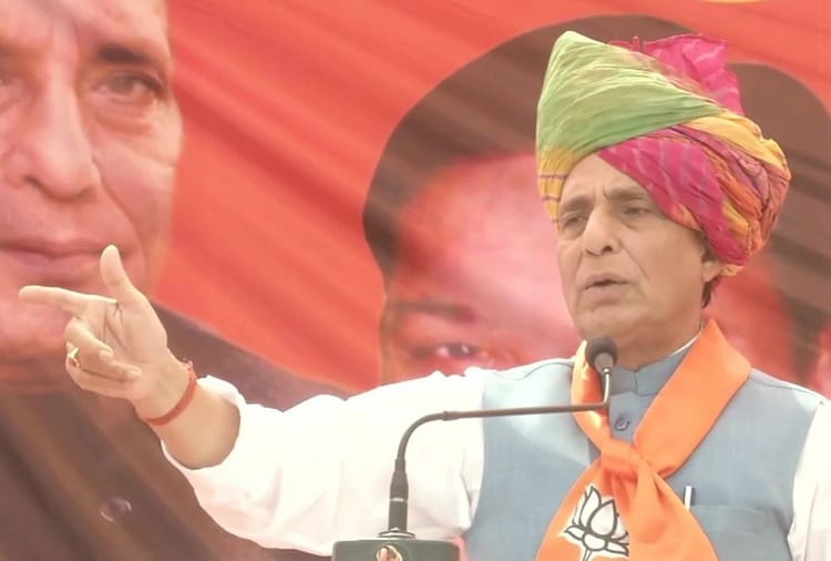 haryana assembly elections 2019, defence minister Rajnath singh on jammu kashmir issue