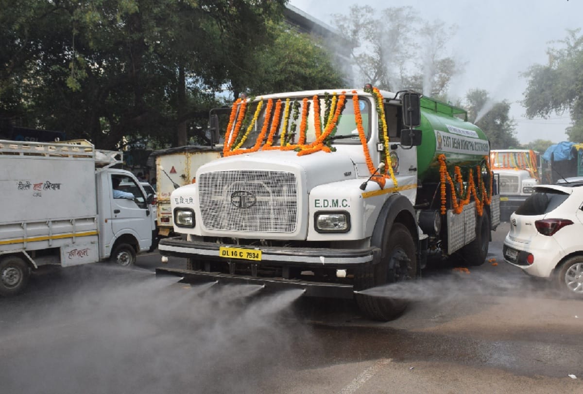 east delhi municipal cooperation brought high tech machines worth 70 crore rupees to fight pollution