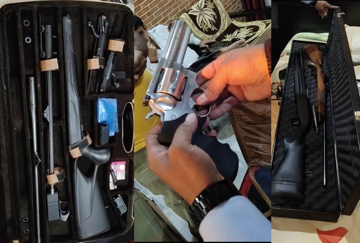 italy and slovenia imported weapons found at mafia mukhtar ansari house