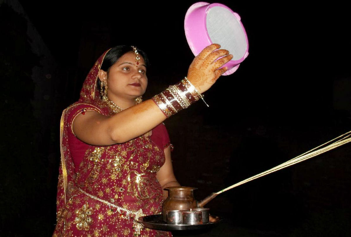 karva chauth celebration in braj