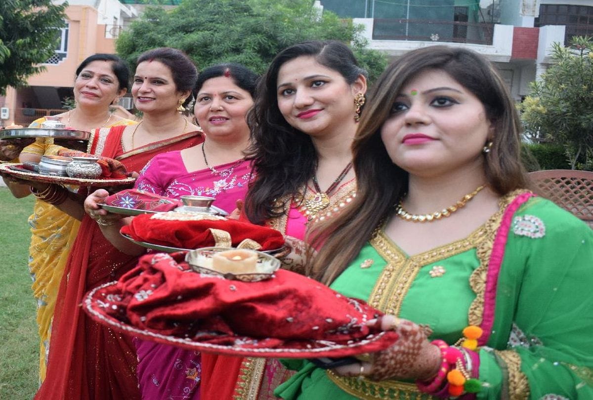 karva chauth celebration in braj