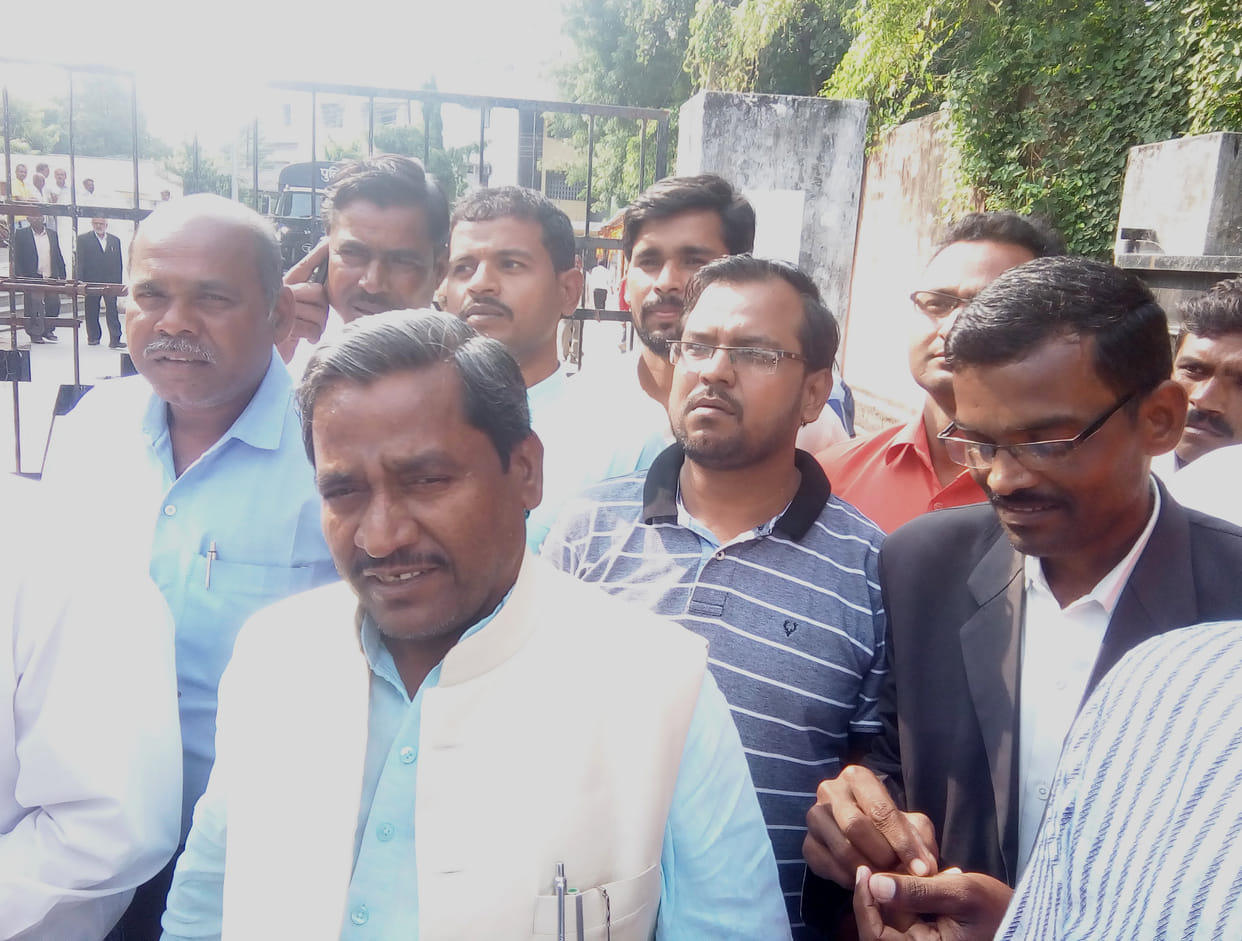 bjp mla in custody for two hour.