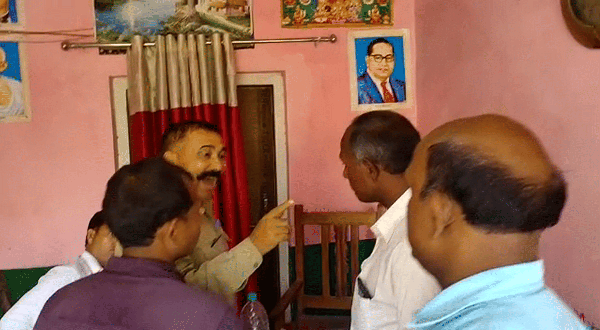 fight between ex army man and inspector after slap in mau