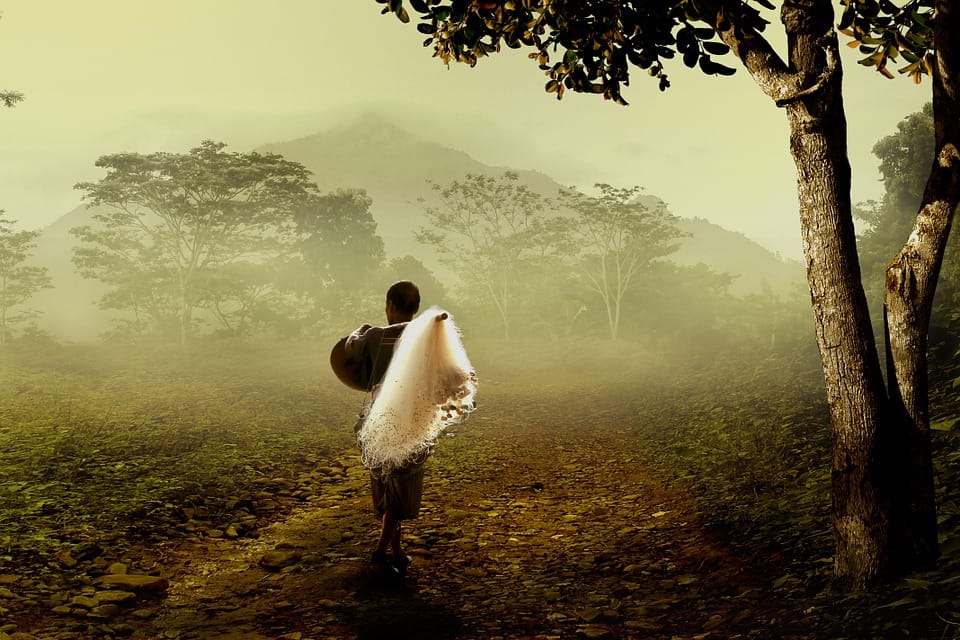 Every man in the world is wandering with a pain