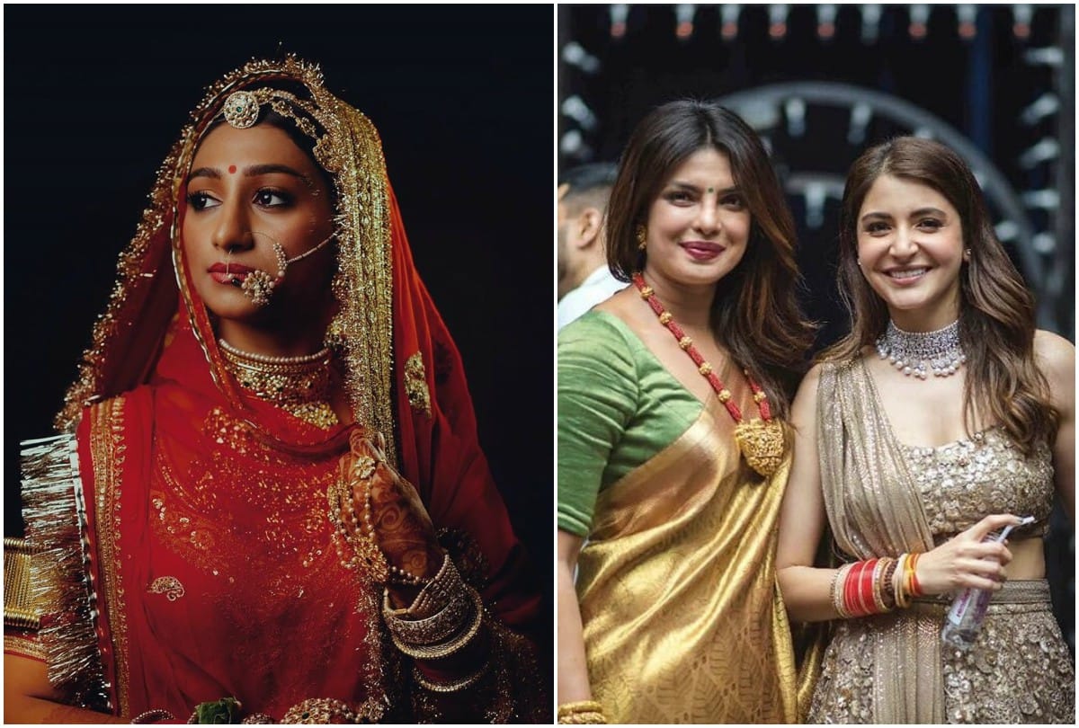 Mohena Kumari Singh bridal photoshoot special connection with Priyanka Chopra Anushka Sharma