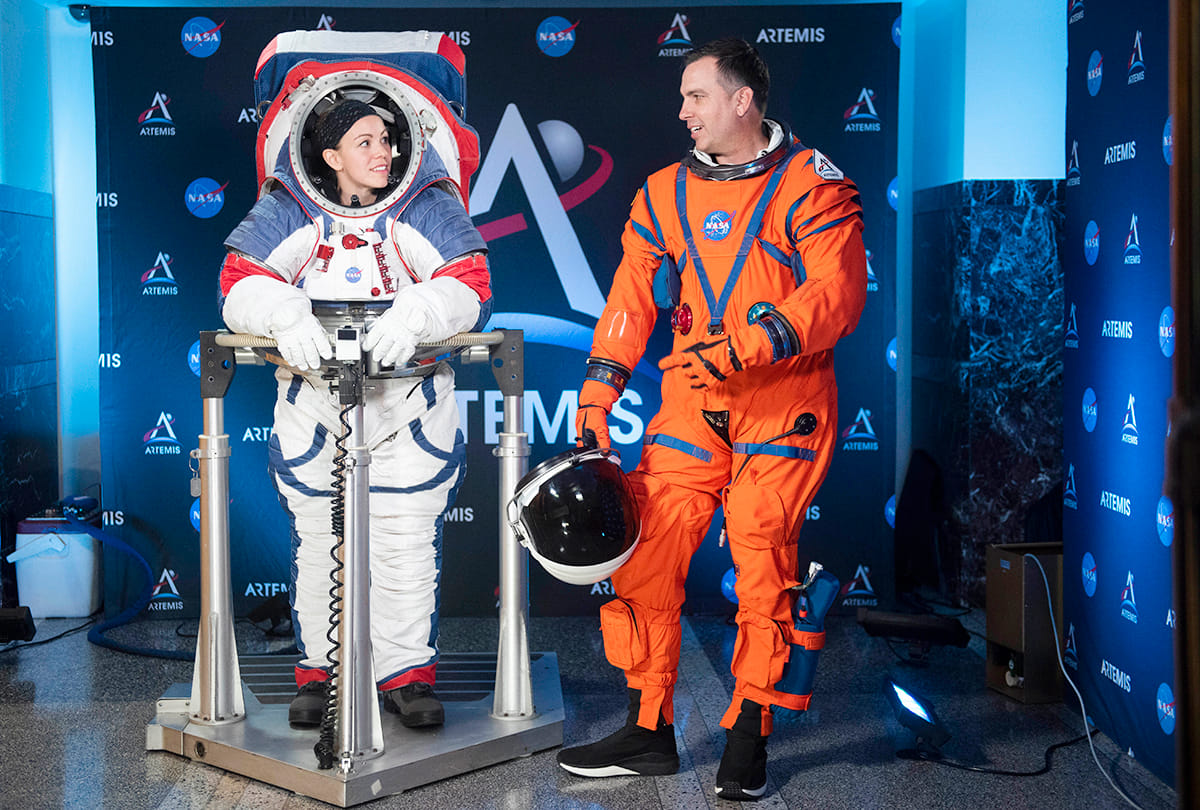 NASA launches space suits for astronauts will be used in lunar mission in 2024