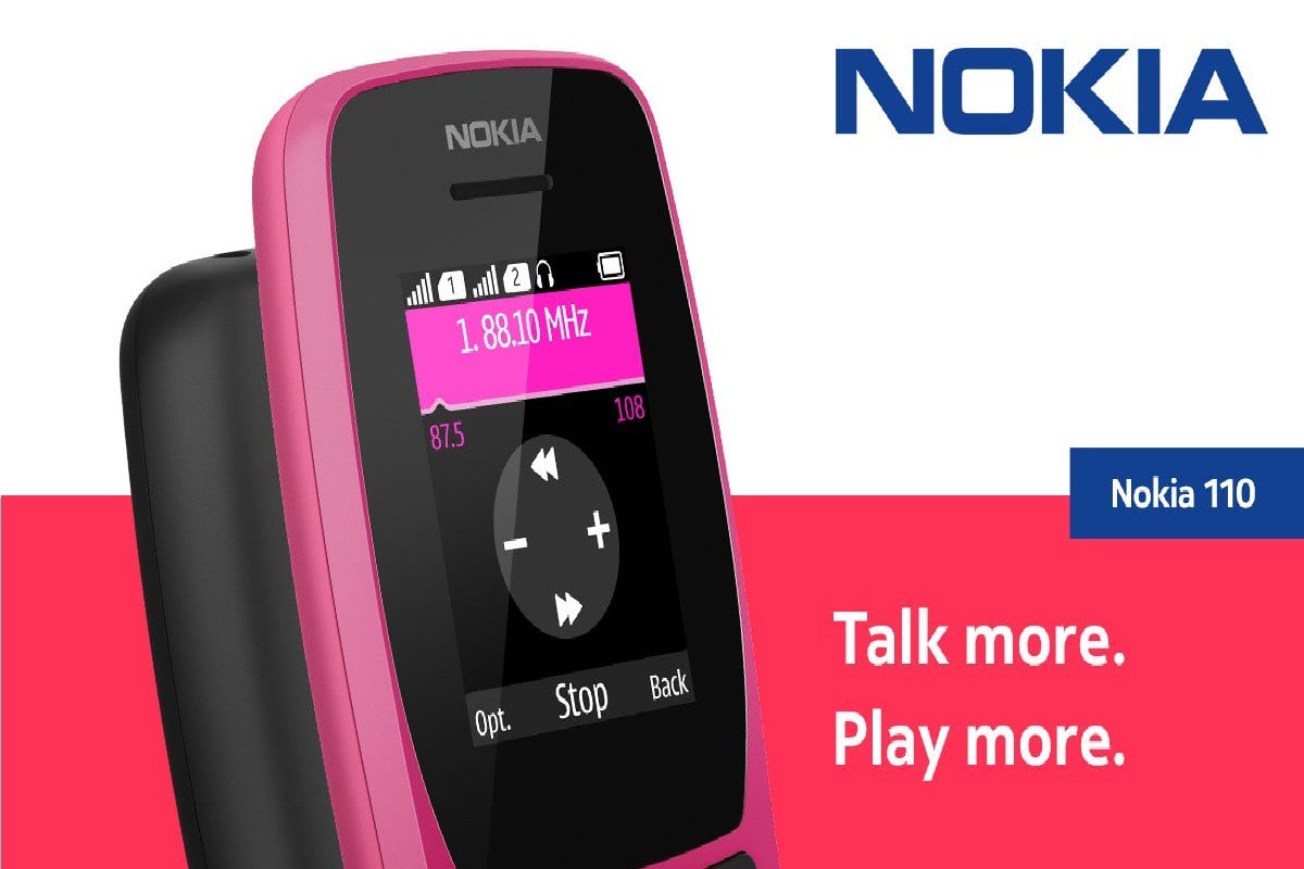 Nokia 110 2019 Feature Phone Launched in India at Rs 1,599 know features and Specifications