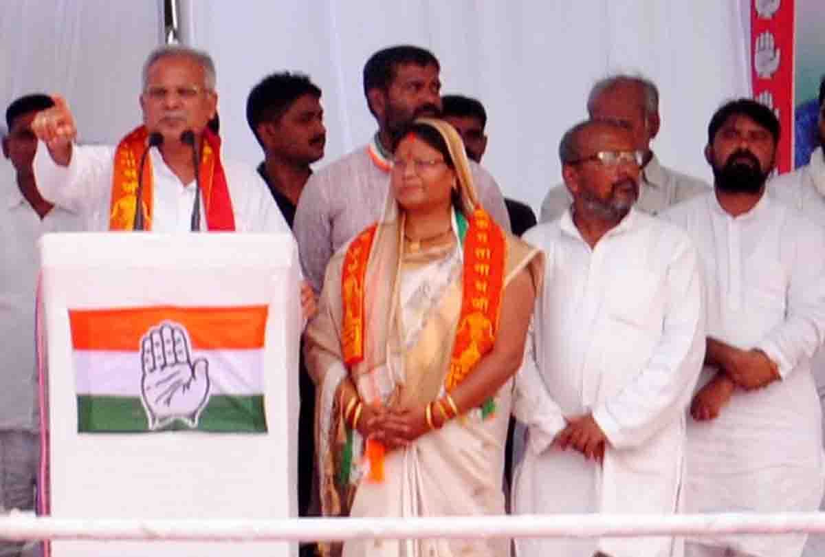 CM Bhupesh Baghel attacked on bjp government