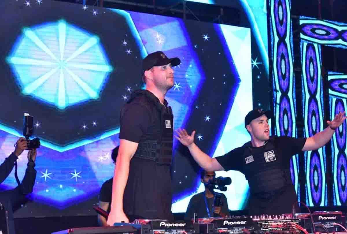 edm night in Annual cultural festival of IIT Kanpur