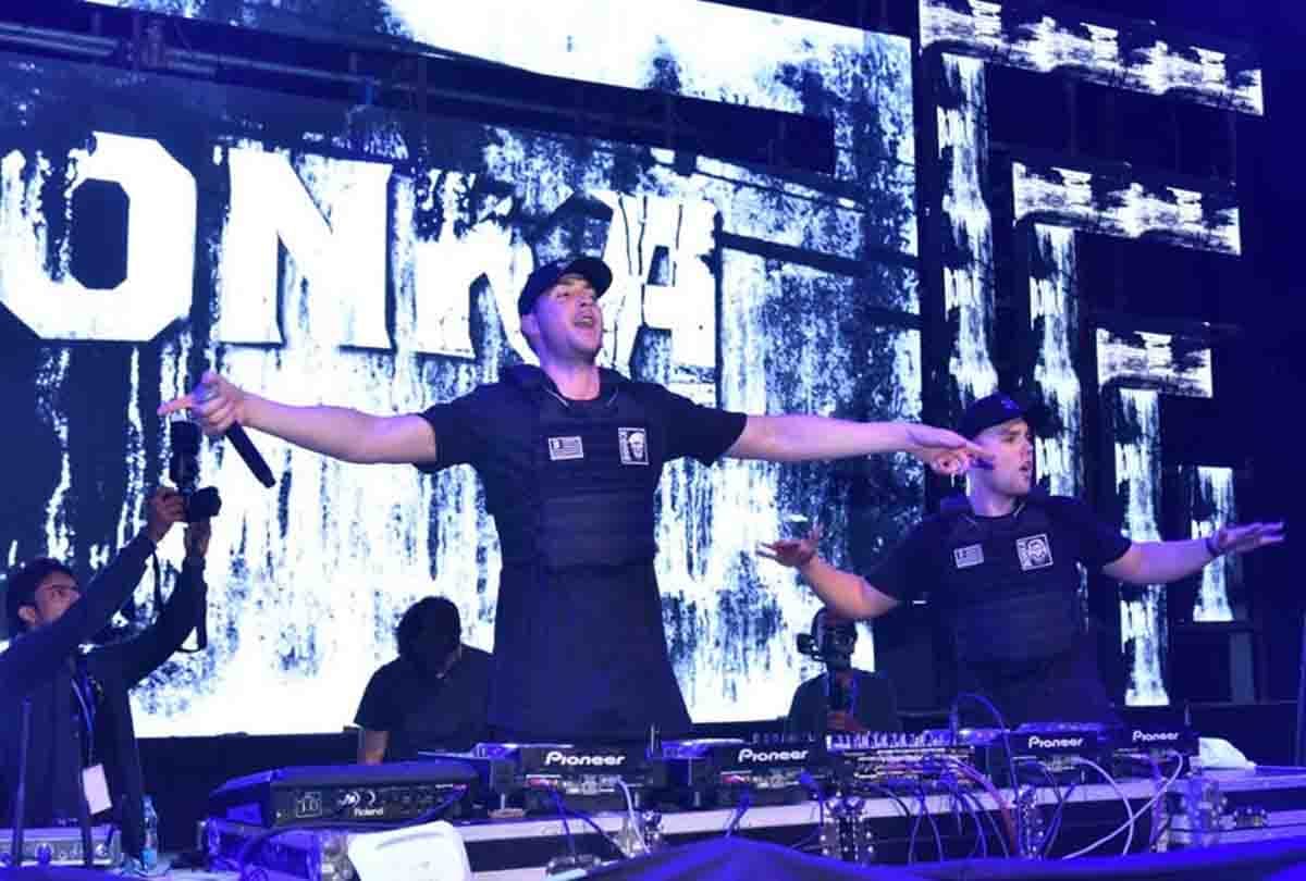 edm night in Annual cultural festival of IIT Kanpur