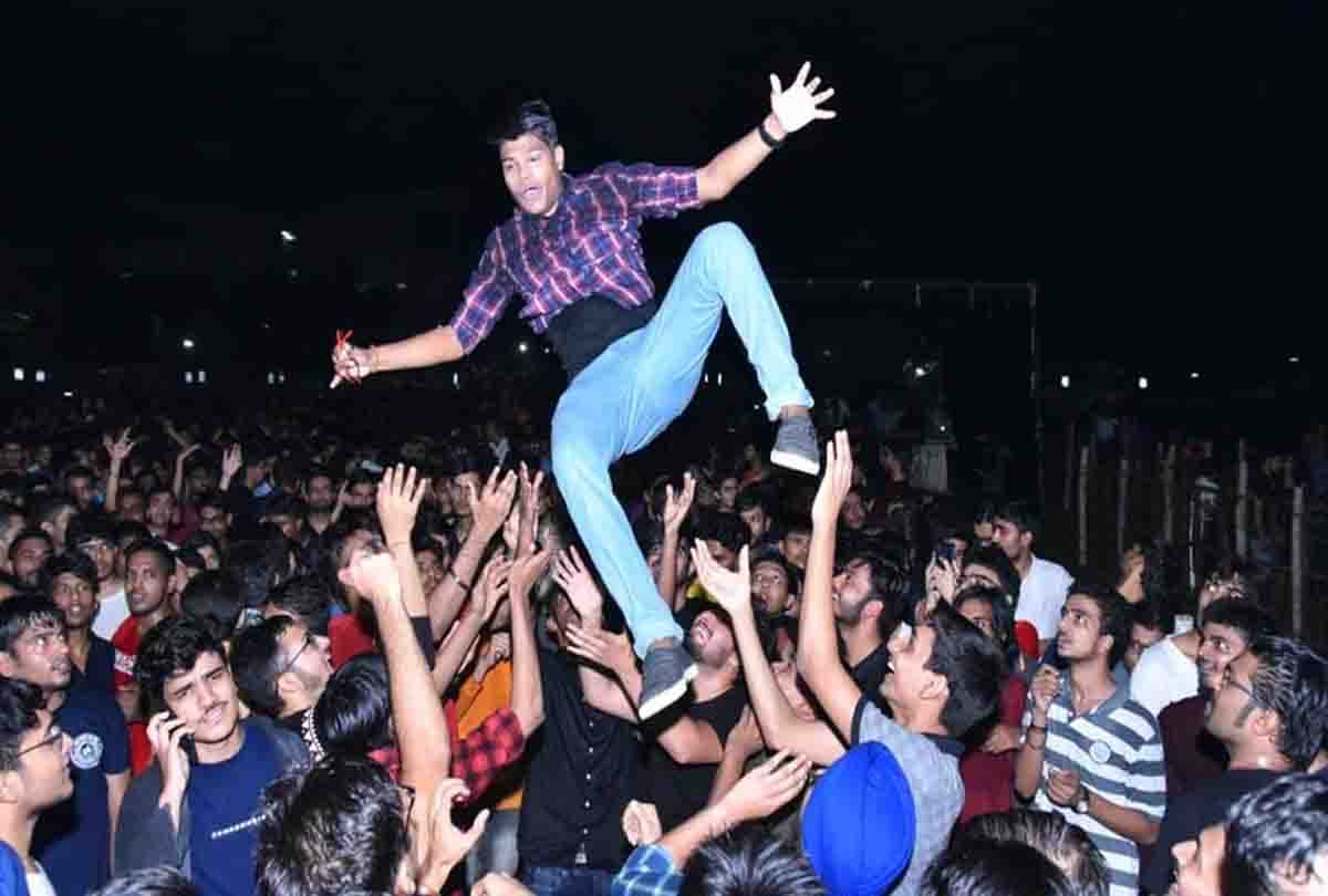 edm night in Annual cultural festival of IIT Kanpur