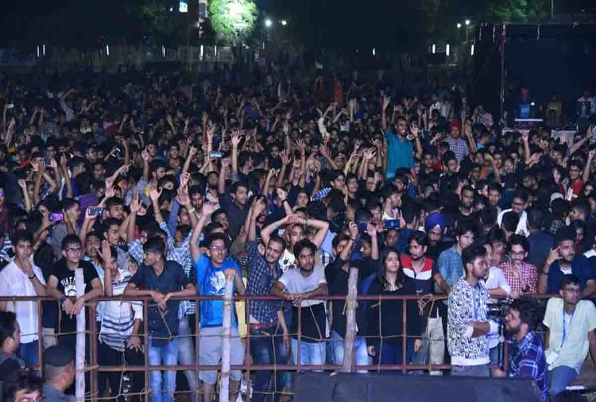 edm night in Annual cultural festival of IIT Kanpur