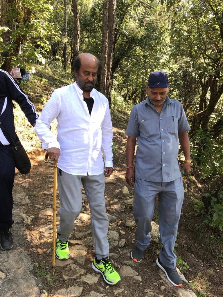 After Badrinath Kedarnath Rajinikanth has now walked towards this cave