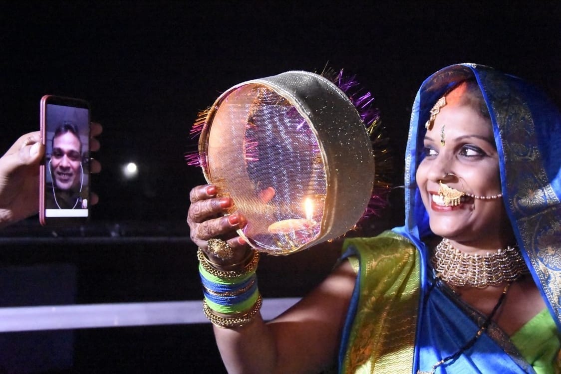 Women kept Karva Chauth fast for unbroken good luck