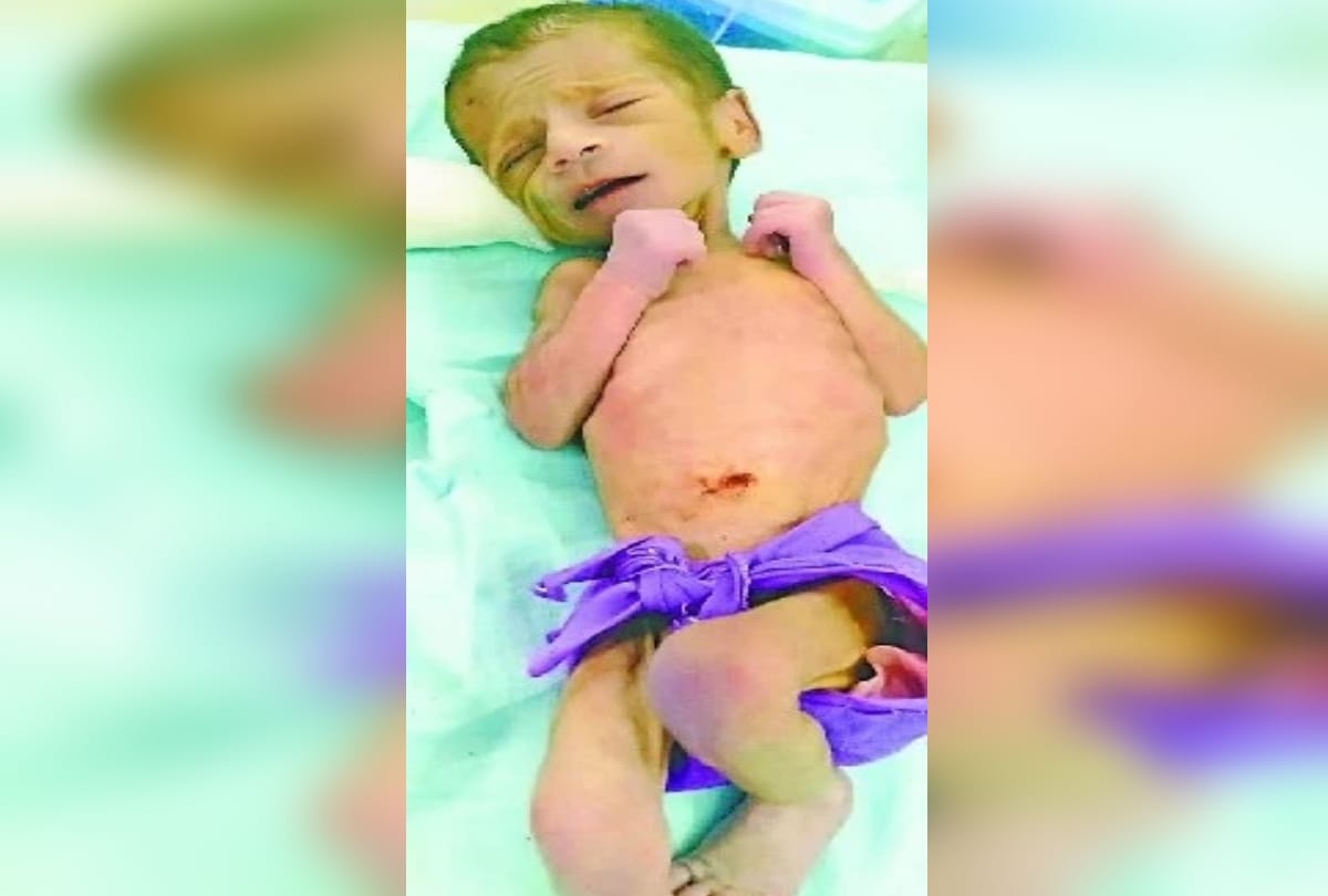 Infant baby girl found alive in pot under ground