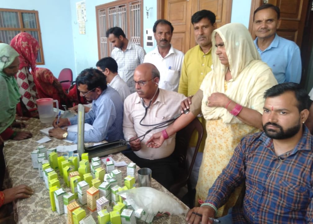 Medical camps set up in fever affected villages