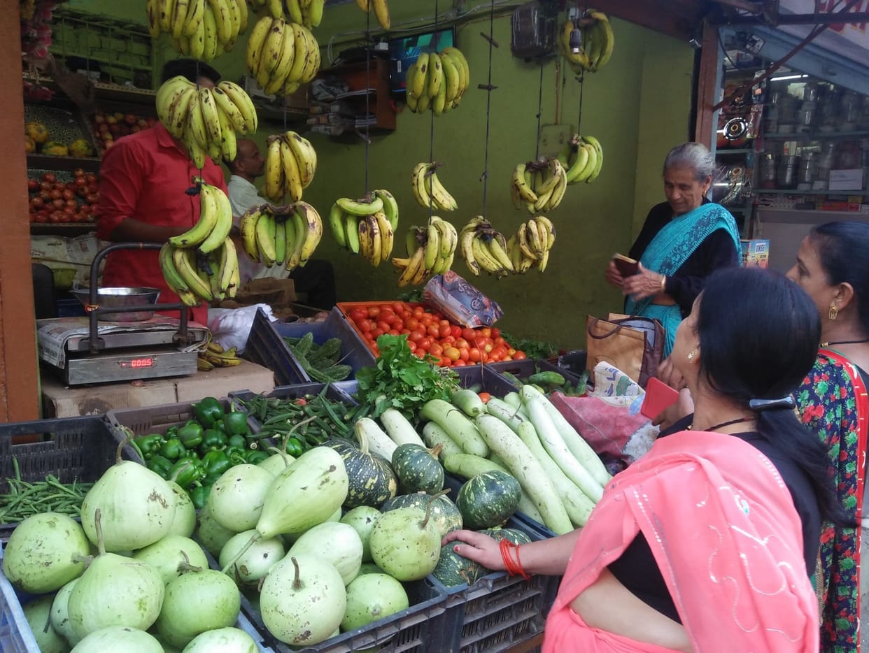 rise in the prises of vegetables