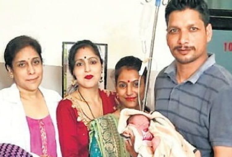 BSF Jawan Wife Gave Birth to Three Baby Boy