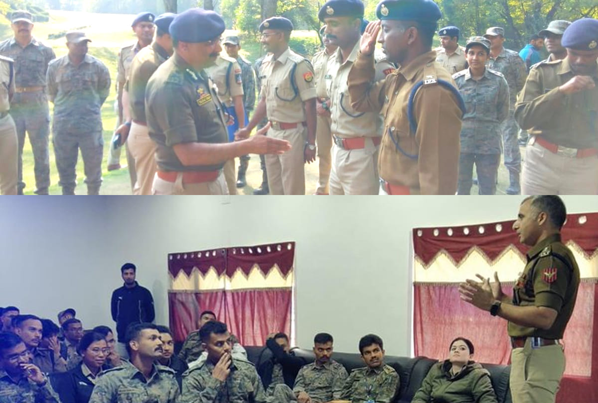 Jammu and Kashmir Police: DGP Jammu Kashmir Dilbag Singh interacts with IPS trainee officers