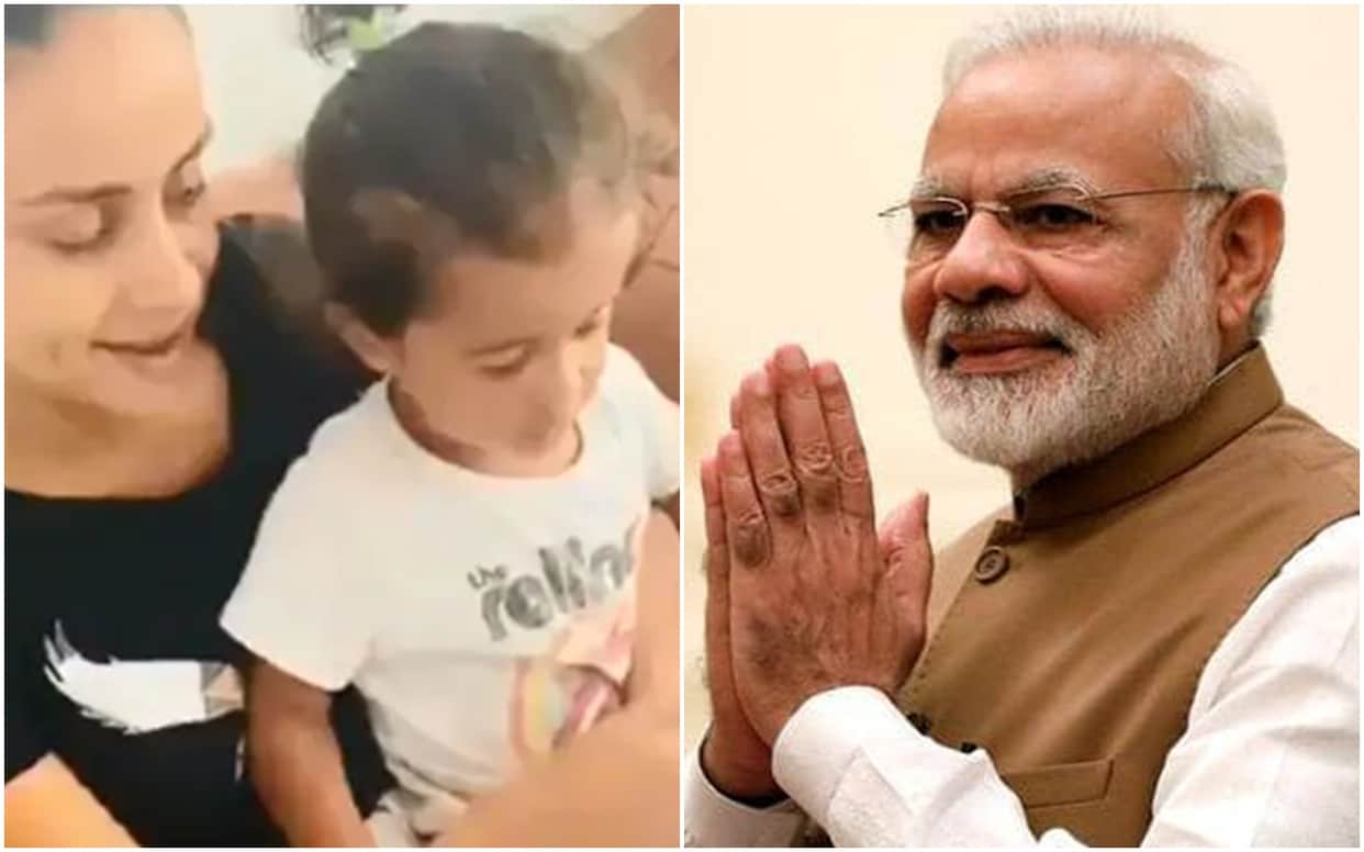 Gul panag Troll after sharing Her Son Video on Pm Narendra Modi