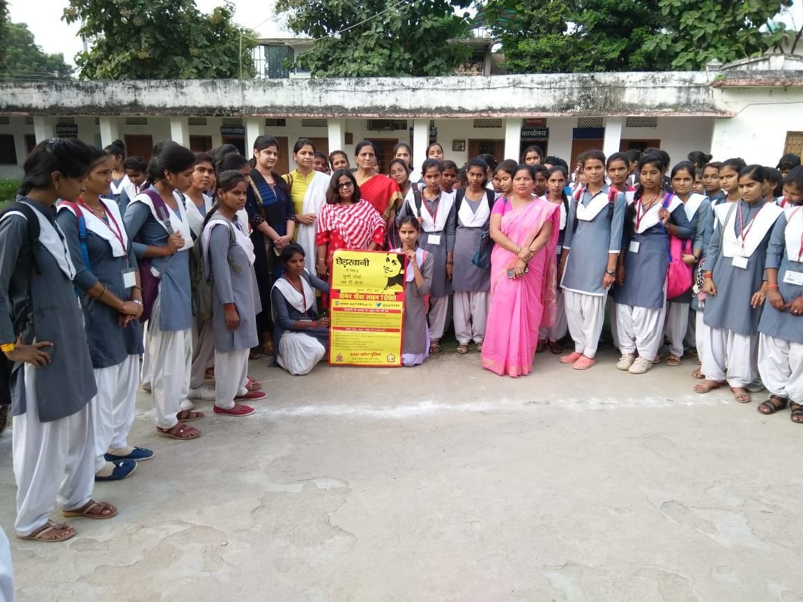 The team of women officers gave the edge to the campaign of women power