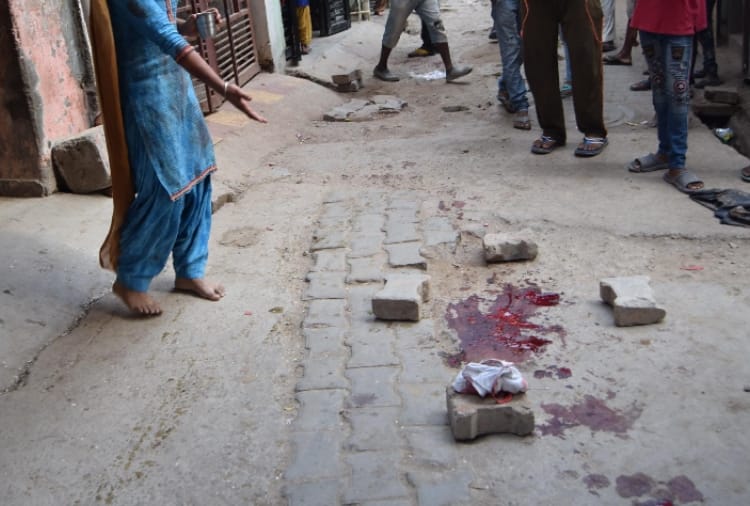 Firing On witness In Mohali Of Punjab