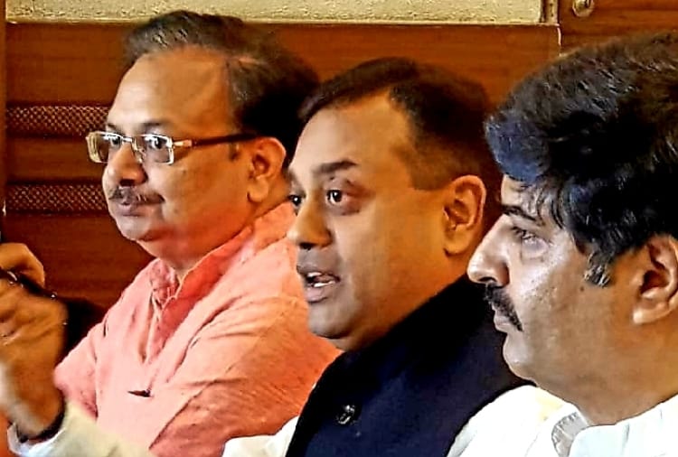 haryana assembly elections, Press conference of Sambit Patra In Chandigarh