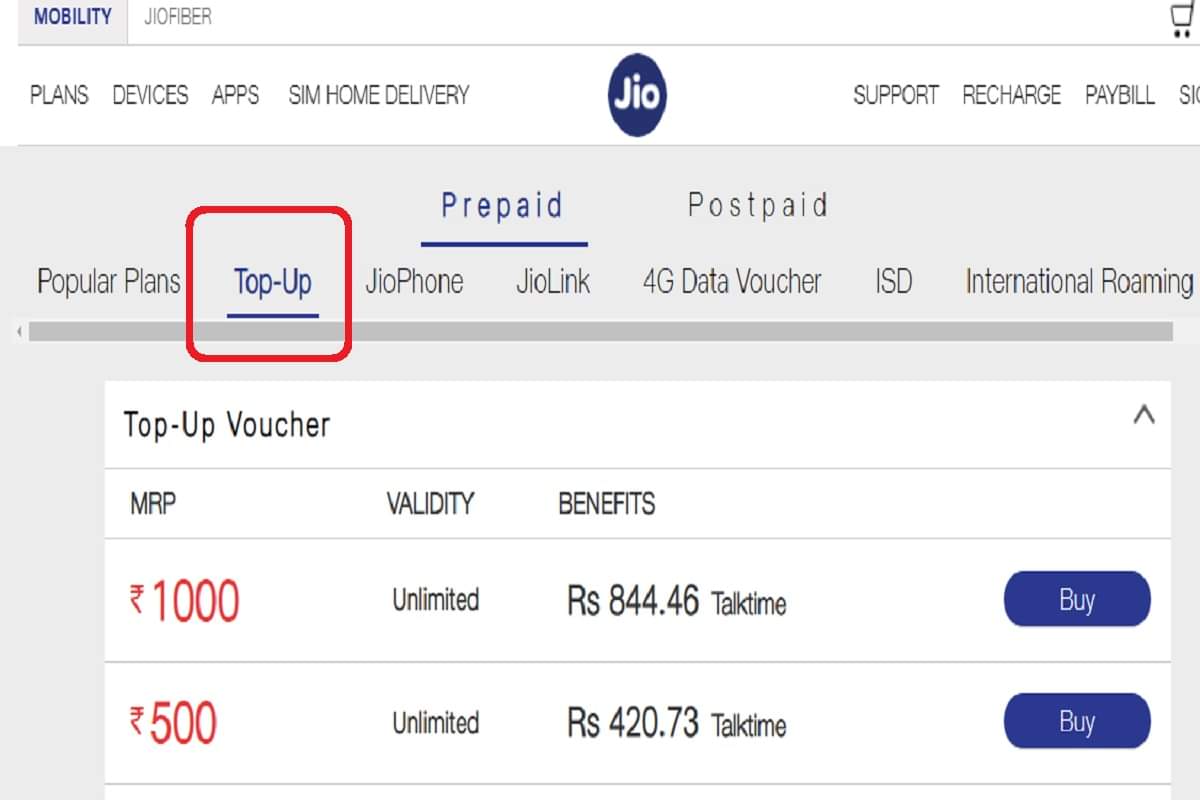How to Recharge Jio IUC Pack if Your Plan Validity Remains but Other Network Calling Stopped