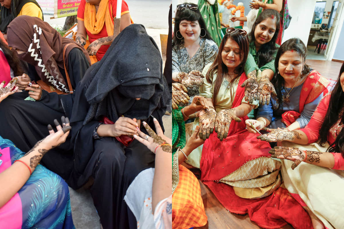 beautiful pictures of karva chauth 2019 in India