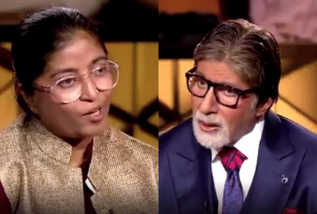 Amitabh Show Kaun Banega Crorepati 11 contestant Padma Shri awarded Sunitha Krishnan Profile