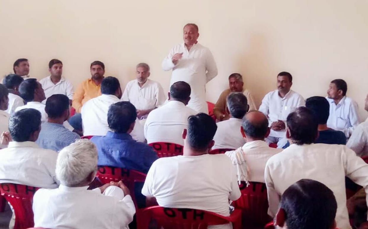 disscusion for mahatma gandhi sankalp yatra