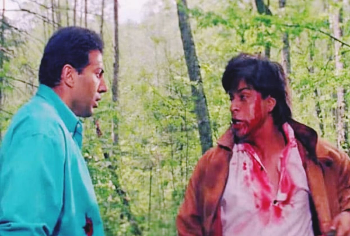 sunny deol birthday special: Sunny Deol Didn't Speak To Shah Rukh Khan For 16 Years