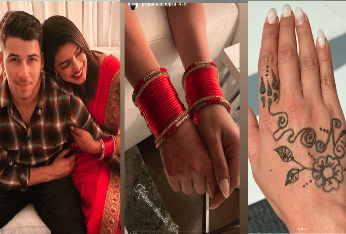 Priyanka Chopra Celebrate first Karva Chauth for Nick in US