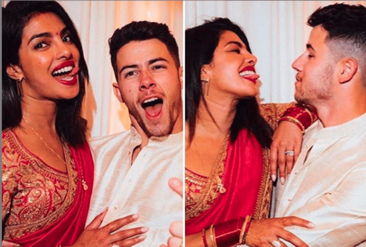 Priyanka Chopra and Nick first Karva Chauth share her photo and says my wife is hindu