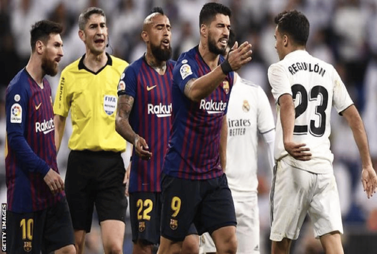 Spanish club Barcelona Real Madrid match postpones due to Violent skirmish